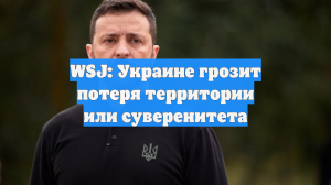WSJ: Украине грозит потеря территории или суверенитета
