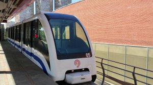 Монорельс, ушедший в прошлое. Прокатился от Улицы Сергея Эйзенштейна до Тимирязевской. Август 2023