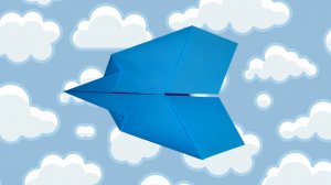 Как сделать самолет из бумаги. Оригами самолёт