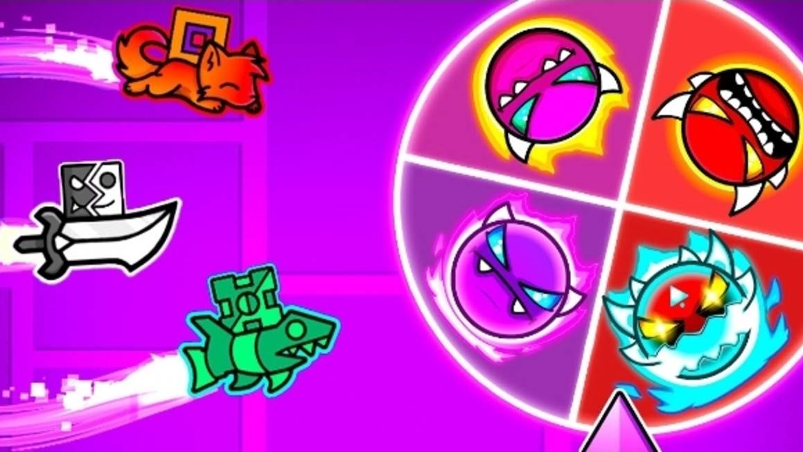 Гонка на РУЛЕТКЕ ДЕМОНОВ в Geometry Dash 2.2 [get-save.com] смотреть онлайн