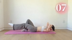 6MIN FLAT STOMACH&TINY WAIST | LOWER ABS AT HOME PILATES