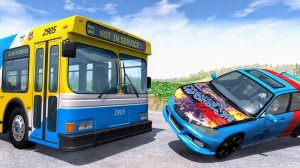 Аварии на скоростной дороге #48 - BeamNG Drive