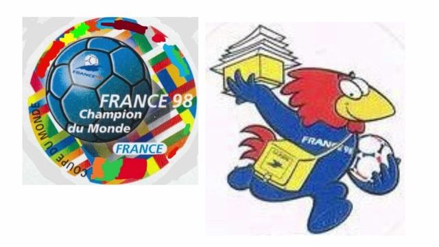 France - Champion du Monde avec Footix et La Poste