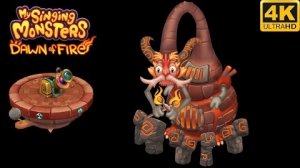 Камелёг - Все Песни и Анимации Монстра (My Singing Monsters: Dawn Of Fire)