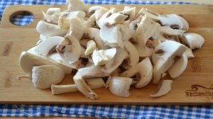 Грибной суп с плавленым сыром