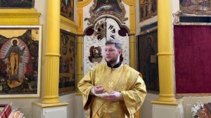 17.08.2025 Проповедь Диакона Даниила Бойко в Неделю 10-ю по Пятидесятнице