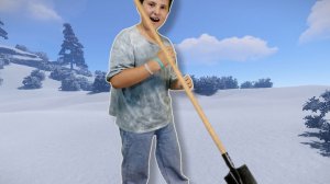 Ромашка выкопал весь снег в мире