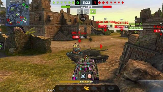 Tanks blitz SMV CC-67 путь к отметке Мастер