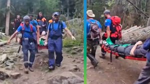 Травмированную девушку и потерявшихся альпинистов спасли в горах Карачаево-Черкесии