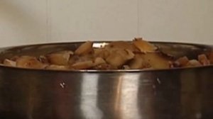 Грибной суп в бородинском хлебе