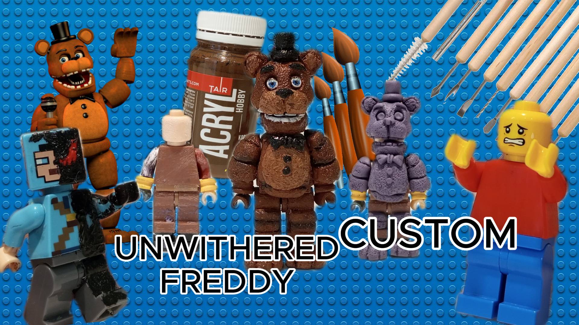 LEGO FNAF | Как я делаю свои лего кастомы? смотреть онлайн