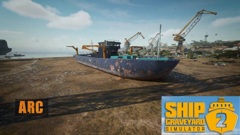 Ship Graveyard Simulator 2 2025.08.12. Навинка Кароблей! Корабль Arc !