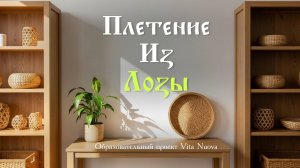 Мастер-класс по лозе: красивое кашпо без сложных техник