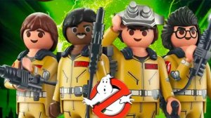 Охотники за Привидениями с Веселыми  Человечками Playmobil.Мультики для детей.