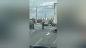 Это МКАД, скорость 100