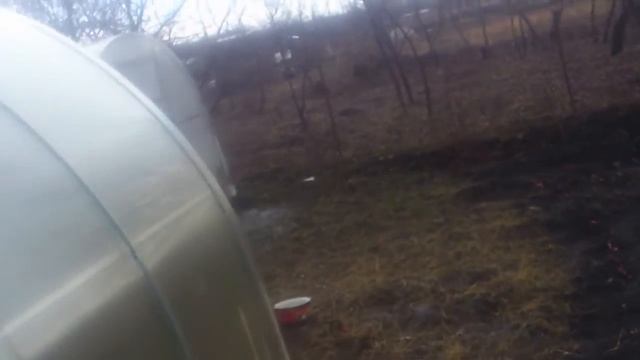 обзор огорода и теплиц  04 04 2021 г