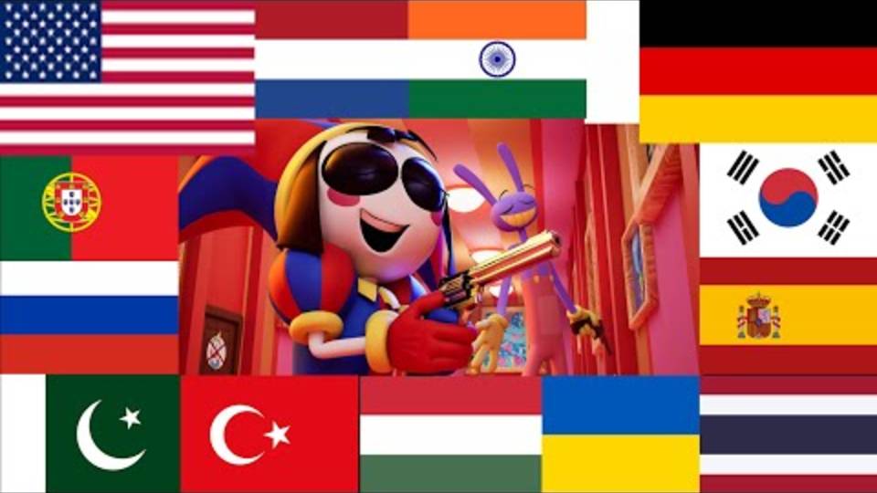 УДИВИТЕЛЬНЫЙ ЦИФРОВОЙ ЦИРК POMNI X JAXDAISY BELL НА РАЗНЫХ ЯЗЫКАХ