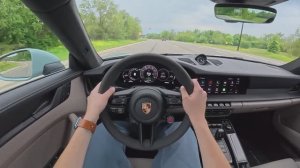 Porsche 911 Carrera GTS 2025 [3.6 л. 532л.с. 8-PDK] POV TEST DRIVE