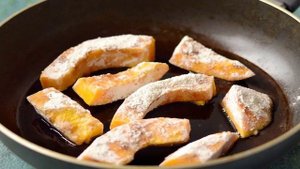 Жареная тыква с медом