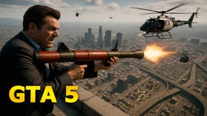 🚁 ВЕРТОЛЁТЫ ПРОТИВ МАЙКЛА! GTA на максималках