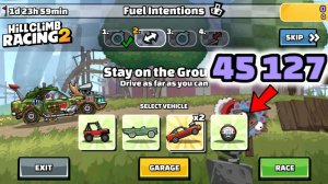 Hill Climb Racing 2 - 45127 points in FUEL INTENTIONS Team Event