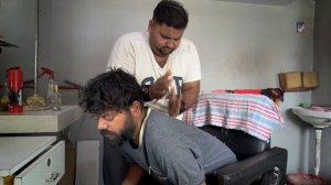 Самый интенсивный массаж в мире - Легендарный Shamboo Barber! Индийский парикмахер