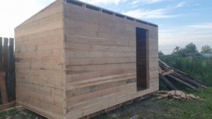 Построить дачный домик дёшево и за один день