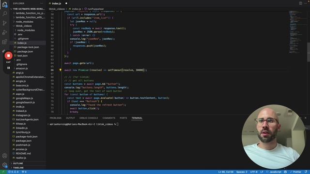 036 Getting Tiktok Videos with Puppeteer смотреть онлайн