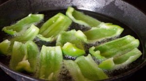 Жареные баклажаны с овощами