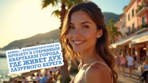 Канны — вечерняя прогулка по Круазетт и старинным кварталам города, где живет дух Лазурного Берега