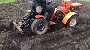 задний адаптер с тяжёлым мотоблоком