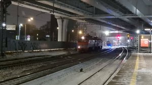 Тепловоз 2М62У-0200 едет на сцепку с грузовым поездом на ст. Кунцево-1