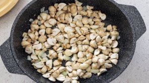 Грибной торт из блинов