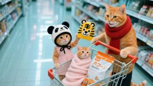 Как котики сестричке шапочку покупали