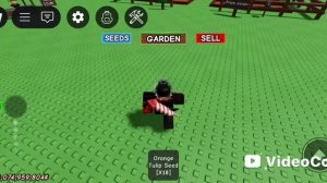 учу друга играть в roblox вырасти сад 🫤