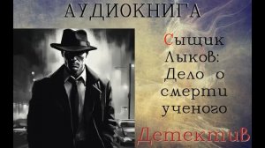 АУДИОКНИГА: ДЕТЕКТИВ- СЫЩИК ЛЫКОВ: ДЕЛО О СМЕРТИ УЧЕНОГО