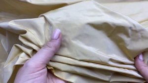 Тафта  золотисто-жёлтого цвета однотонная 35012