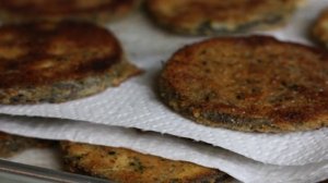 Жареные баклажаны с сыром