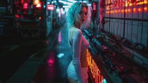 Cyberpunk Kling v1.6 Vid. 1 Minute full one shot scene at end of video.