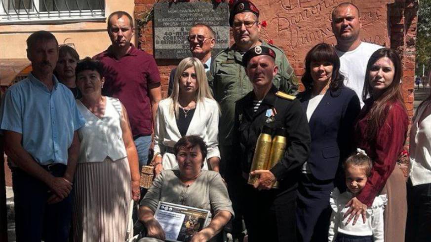 Передача Памятного Наградного Жетона героя СВО прапорщика Селиванова М.С.