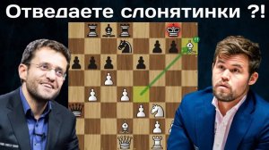 Жертва Качества и Слона в дебюте  Левон Аронян - Магнус Карлсен ｜ Norway Chess 2017 ｜ Шахматы