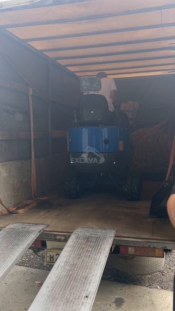 ЭКСКАВА отгрузка в Рязань Rippa R10 #экскаватор #миниэкскаватор #rippa #excavator смотреть онлайн