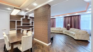 ЖК «Дом на Смоленской Набережной»!  В аренду 4-комнатная квартира,  210 м² (ID 25146)