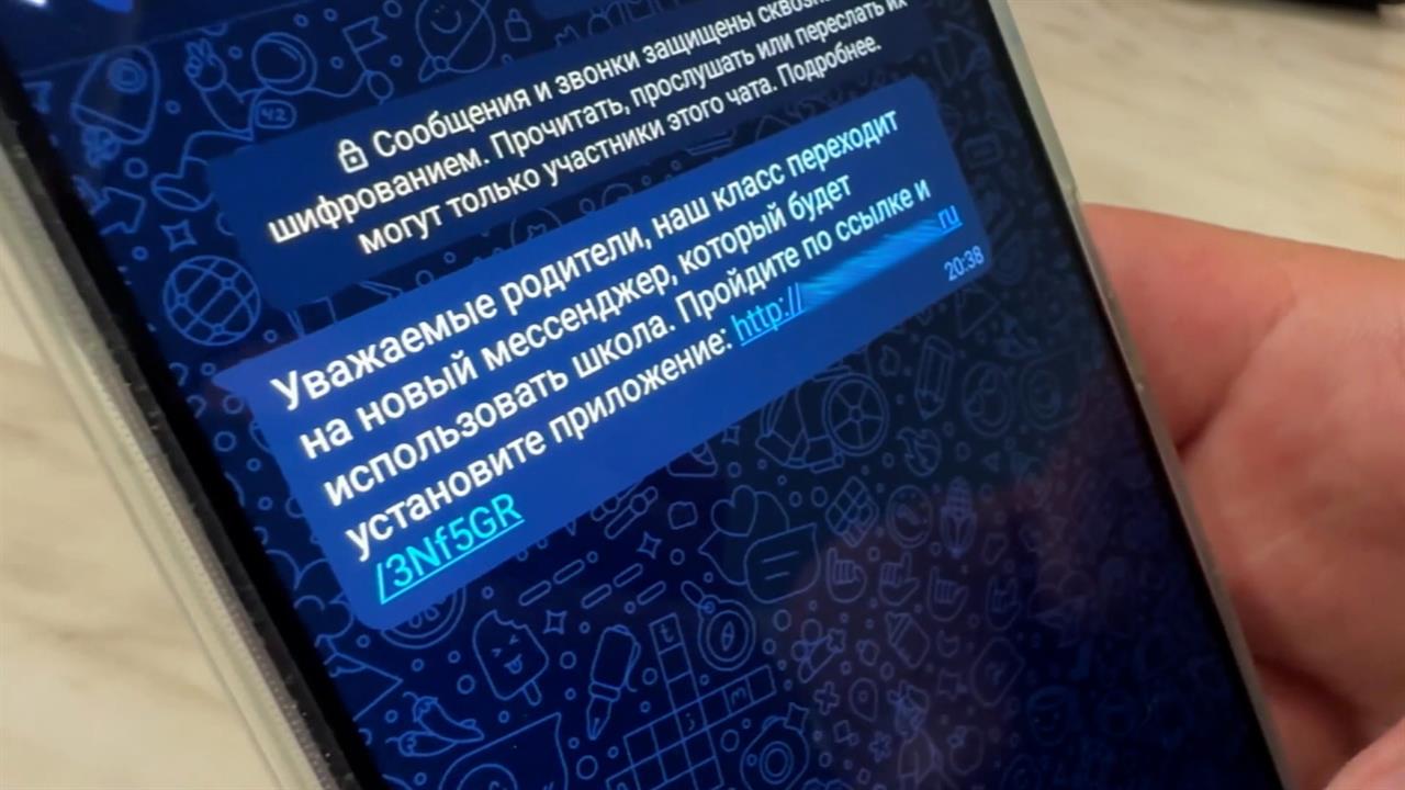 Россиян призвали проверять ссылки для вступления в якобы школьные чаты