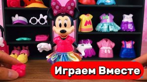 АСМР ИГРУШКИ ИЗ МУЛЬТИКОВ ДЛЯ ДЕТЕЙ 🌸 ИГРУШКИ МИННИ МАУС ДЛЯ ДЕВОЧЕК