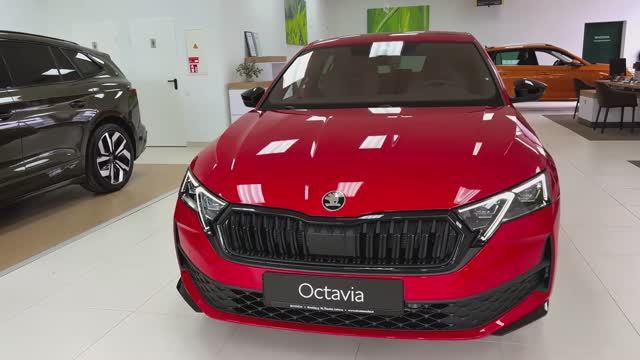 SKODA OCTAVIA SPORTLINE 2025 обзор