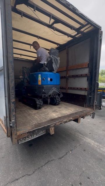 ЭКСКАВА отгрузка в Ставропольский край Rippa R10 #экскаватор #миниэкскаватор #rippa #excavator смотреть онлайн