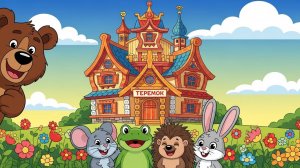 Сказка "Теремок"!  Теремок сказка для детей! Сказка на ночь!