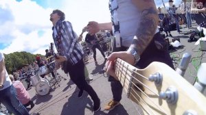 50+ guitarists on RocknMob#5. GoPro video. I Love Rock n Roll.   Moscow
