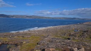 Природный парк Териберка (Баренцево море, Териберка, Мурманская область, Кольский полуостров).